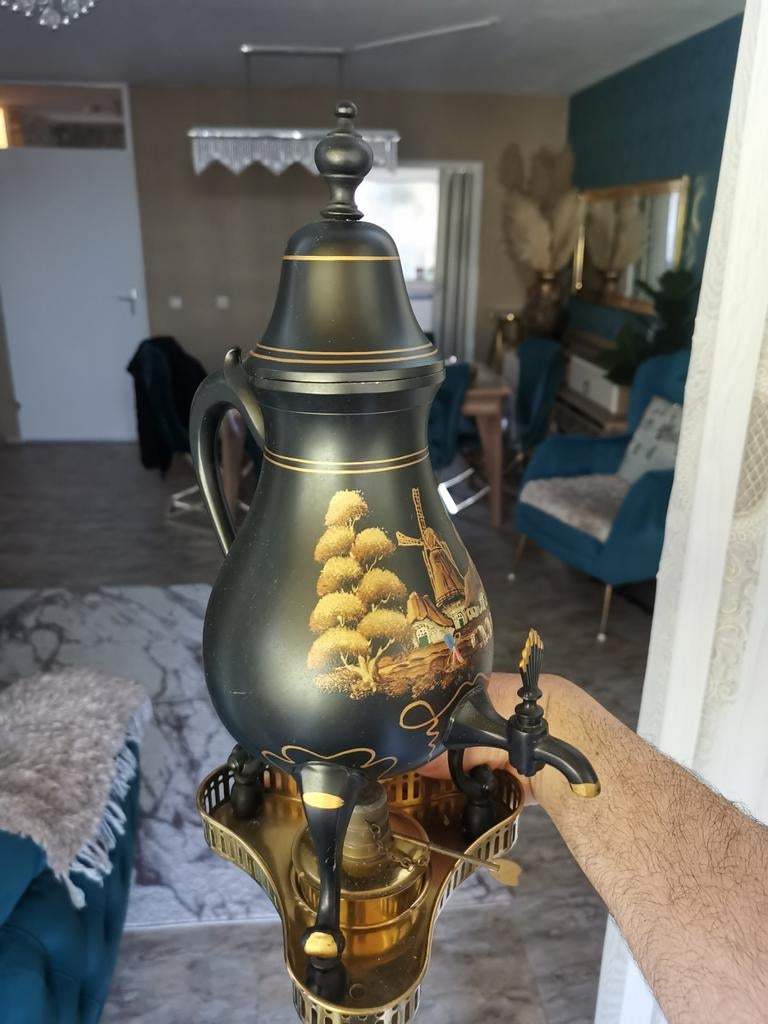 Decoratie, Antiek en Kunst, Antiek | Tin, Ophalen of Verzenden