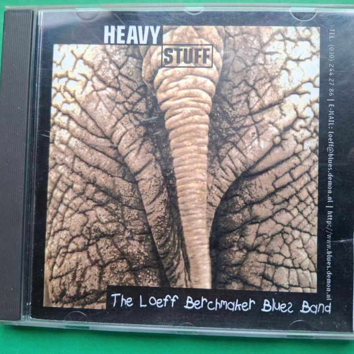 THE LOEFF BERCHMAKER BLUES BAND - HEAVY STUFF, Cd's en Dvd's, Cd's | Jazz en Blues, Zo goed als nieuw, Blues, 1980 tot heden, Ophalen of Verzenden