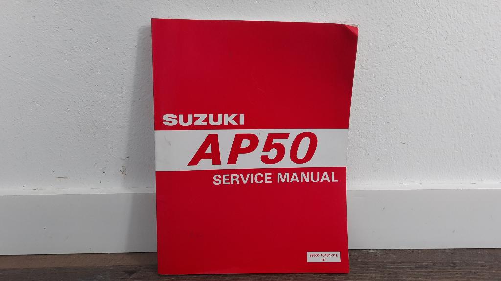 Suzuki AP50 Scooter 1996 Service Manual Engels, Ophalen of Verzenden, Gebruikt