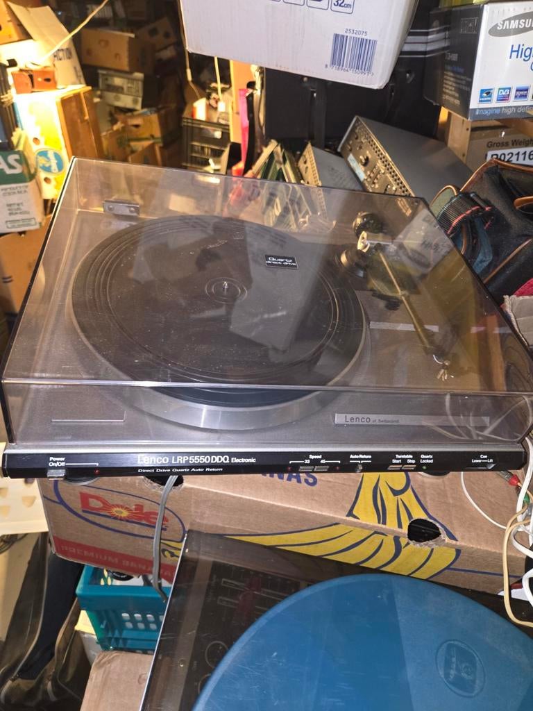 Lenco lrp5550 DDQ direct drive platenspeler, Ophalen of Verzenden, Overige merken