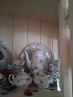 Koffieservies Wunsiedel Bavaria met roze roosjes, tussenmaat, Ophalen of Verzenden