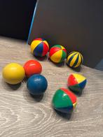 Clown of circus bal of ballen / rood - geel - blauw - groen, Ophalen of Verzenden, Zo goed als nieuw, Carnaval