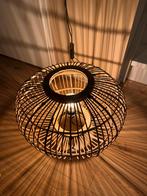 Mooie bamboe lamp, Ophalen of Verzenden, Zo goed als nieuw, Hout, Minder dan 50 cm