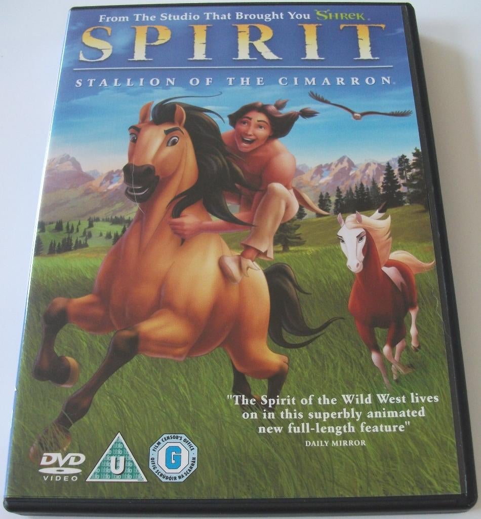 Dvd *** SPIRIT *** Stallion Of Cimarron, Avontuur, Ophalen of Verzenden, Zo goed als nieuw, Vanaf 6 jaar