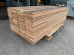 Eiken vloer 44 m2 multivloer 22 cm breed 2,5 cm dik top 7 mm, Ophalen, Gebruikt, Vloerdelen of -planken, 10 m² of meer