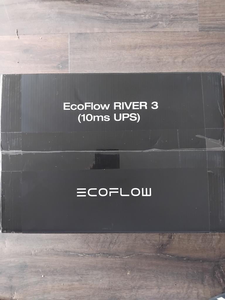 EcoFlow RIVER 3 (10ms UPS) 600W 245Wh Solar Battery, Ophalen of Verzenden
