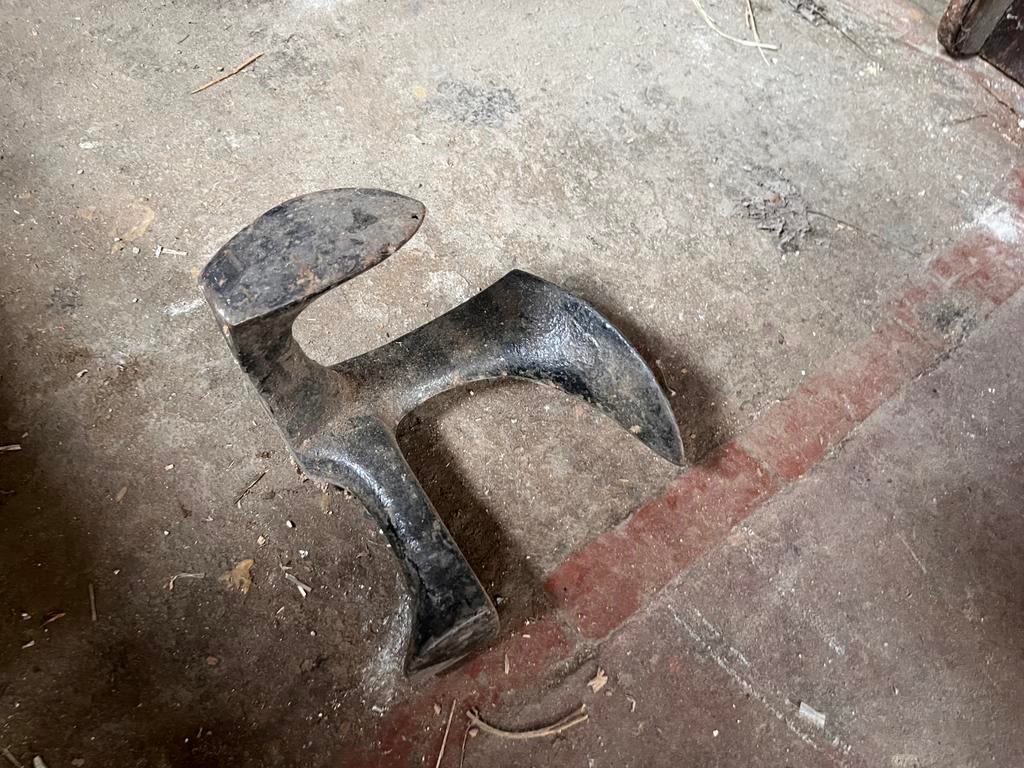 Antieke Schoenmakersleest - Decoratief Gietijzer, Antiek en Kunst, Ophalen