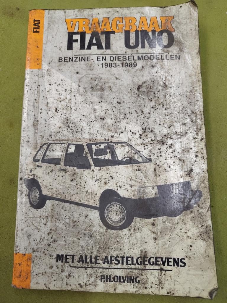 Vraagbaak werkplaatshandboek Fiat Uno 1983-1989, Auto diversen, Handleidingen en Instructieboekjes, Ophalen of Verzenden