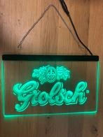 Grolsch bier led bord kroeg reclame, Ophalen of Verzenden, Nieuw, Lichtbak of (neon) lamp