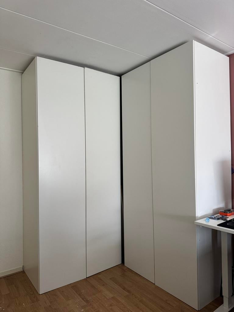 Ikea pax kledingkasten 2 dubbele kasten en enkele kast, Ophalen of Verzenden, Zo goed als nieuw, 25 tot 50 cm, 200 cm of meer