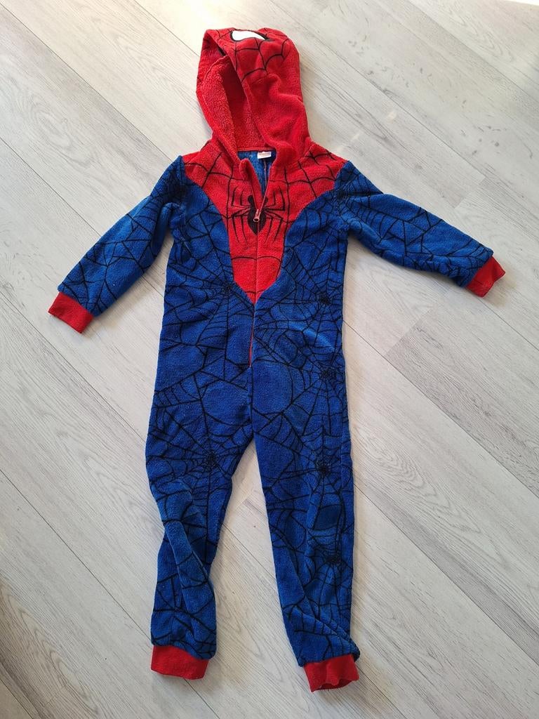Onesie Spiderman 110/116, Ophalen, Zo goed als nieuw, Jongen