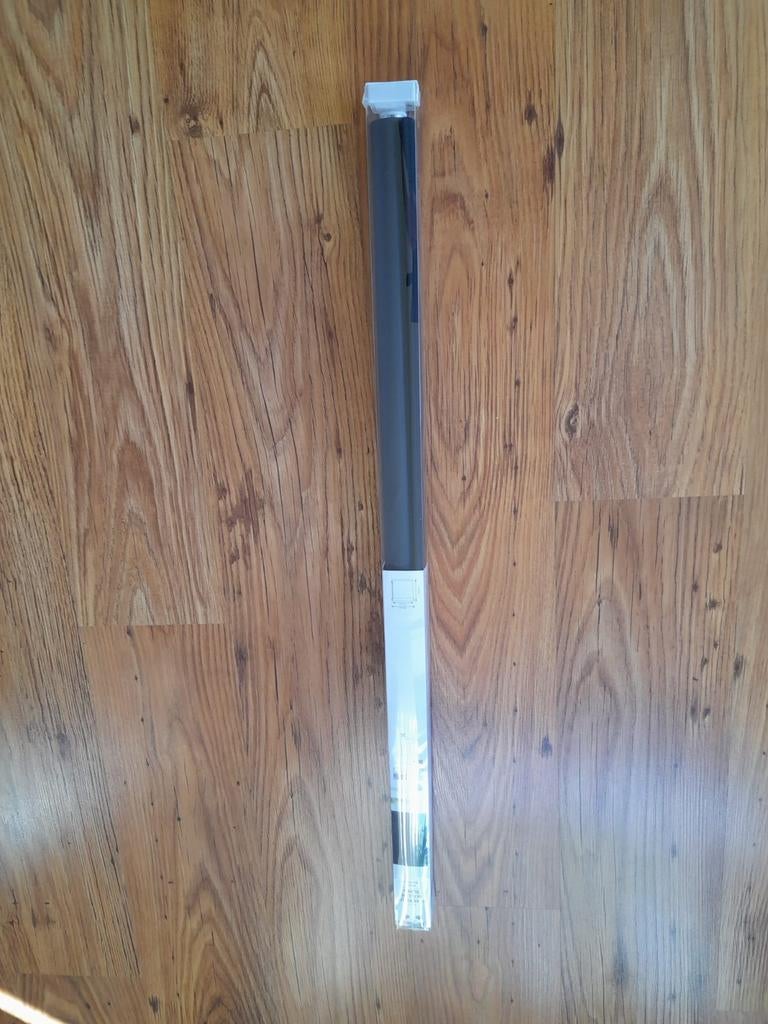 Rolgordijn zwart, Ophalen, Zwart, 150 tot 200 cm