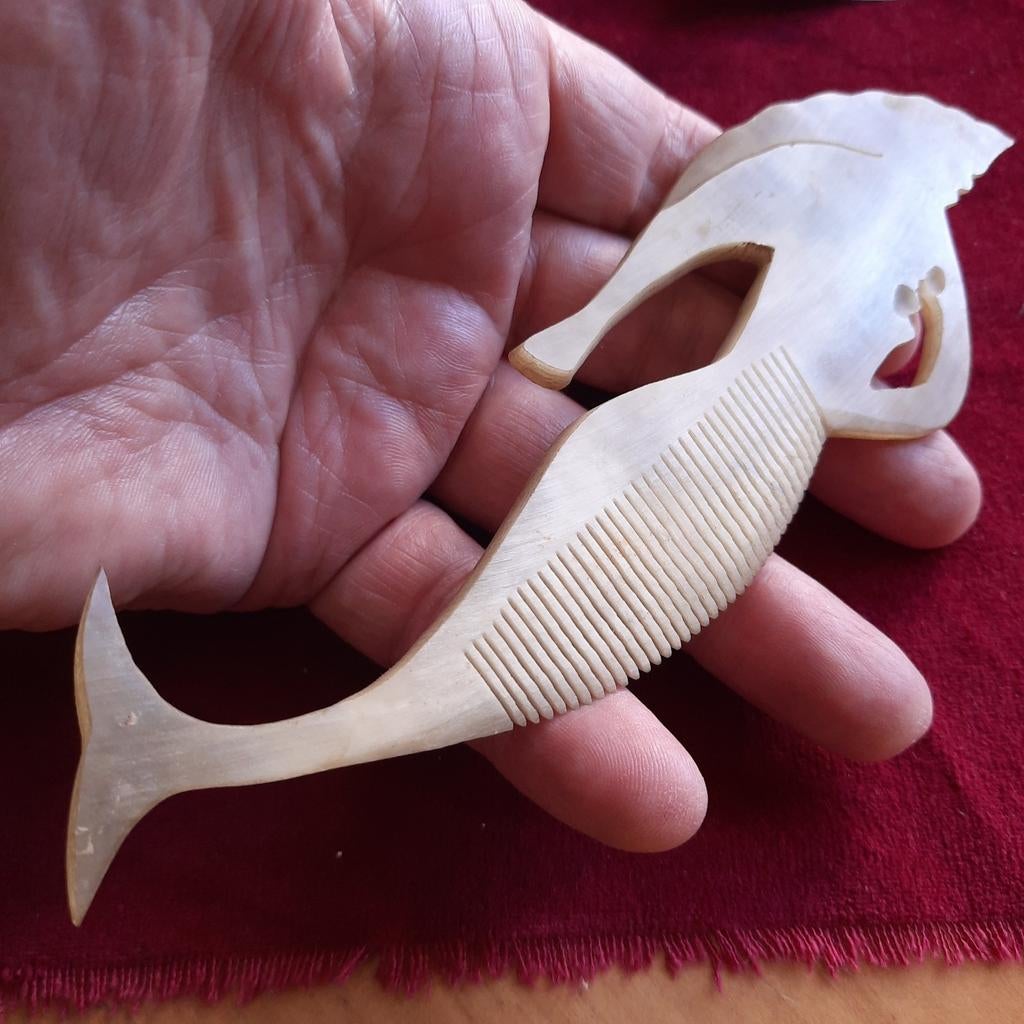 Mexicaanse Volkskunst: Zeemeermin Kam van Hoorn, Verzenden