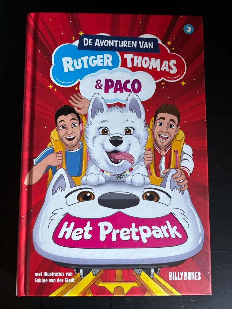 De Avonturen van Rutger, Thomas & Paco: Het Pretpark, Ophalen of Verzenden, Zo goed als nieuw, Fictie algemeen