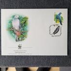 4 x FDC Christmas Island SG 507/510 2002 WWF Vogels, Ophalen, Gestempeld