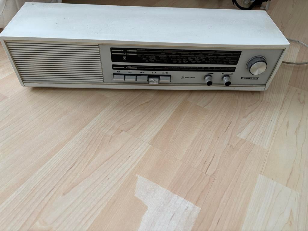 Retro Grundig radio, Ophalen of Verzenden, Gebruikt, Radio