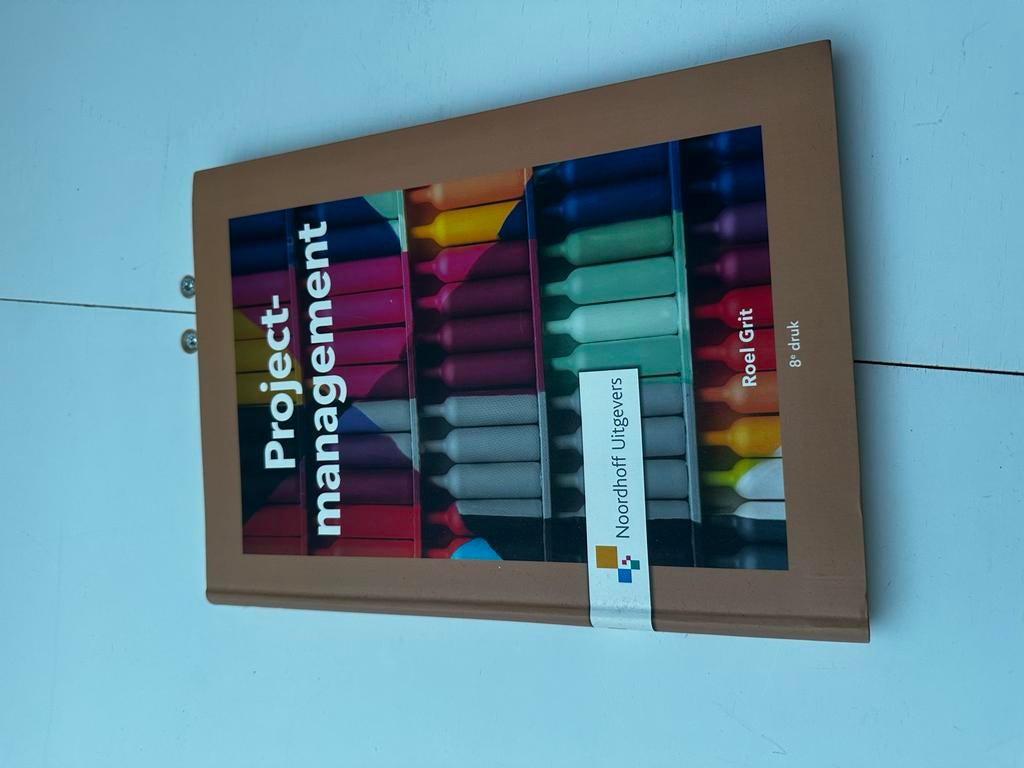 Projectmanagement - Roel Grit, Boeken, Studieboeken en Cursussen, Ophalen of Verzenden, Gamma, Gelezen, HBO