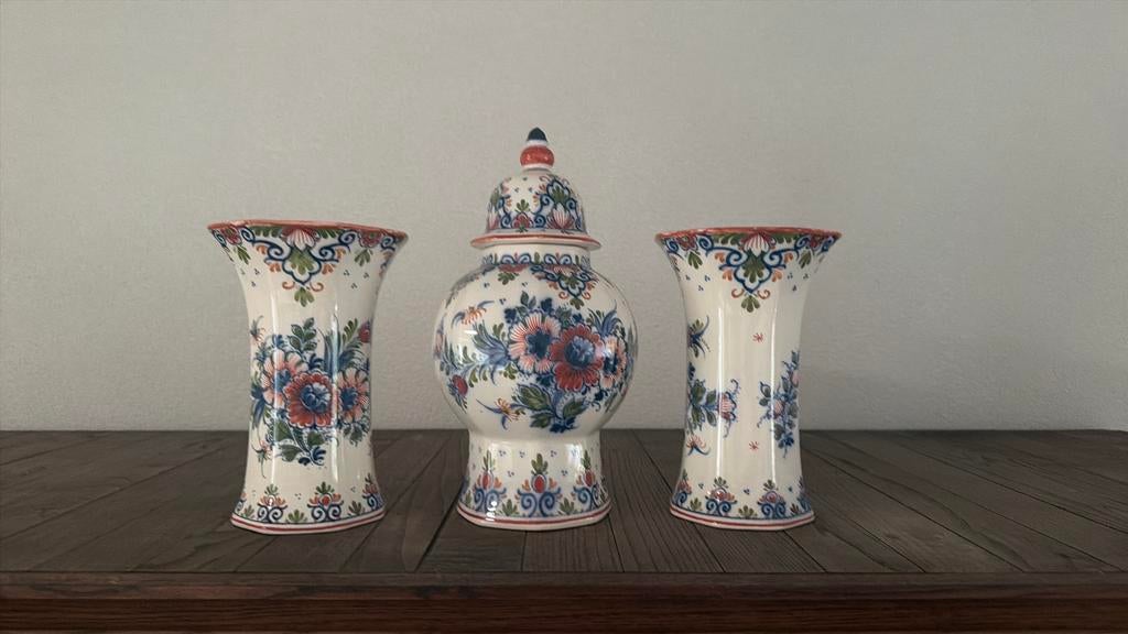 Kaststel delft polygroom, Ophalen of Verzenden