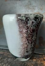 Vintage vaas Zweeds, Ophalen of Verzenden, Overige kleuren, Glas, Minder dan 50 cm