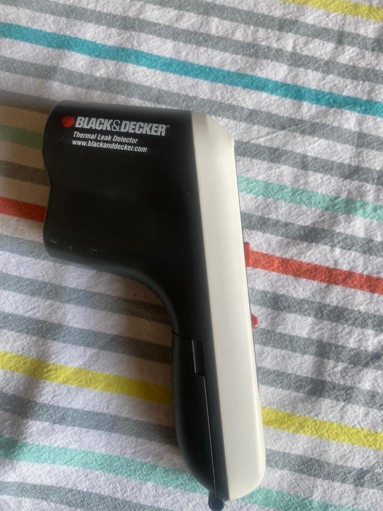 Black & Decker TLD100 warmteverliesmeter — werkend, Doe-het-zelf en Verbouw, Meetapparatuur, Ophalen of Verzenden, Gebruikt, Temperatuur