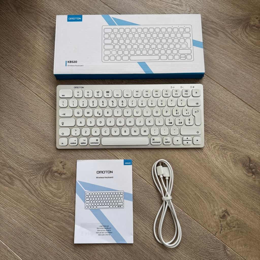 Omoton KB250 Wireless Keyboard, Ophalen, Zo goed als nieuw