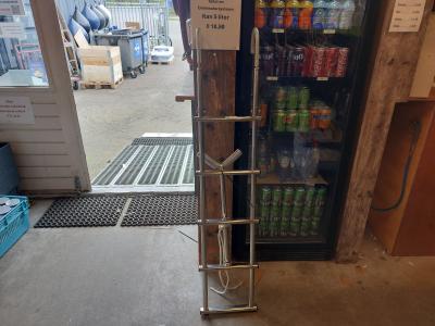 RVS Zwemtrap 5 treden, Watersport en Boten, Bootonderdelen, Gebruikt