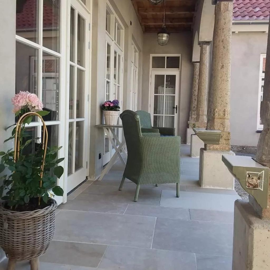 TUINTEGELS BOURGONDISCHE DALLEN, NATUURSTEEN VLOER TEGELS!, Tuin en Terras, Tegels en Klinkers, Nieuw, Terrastegels, Natuursteen