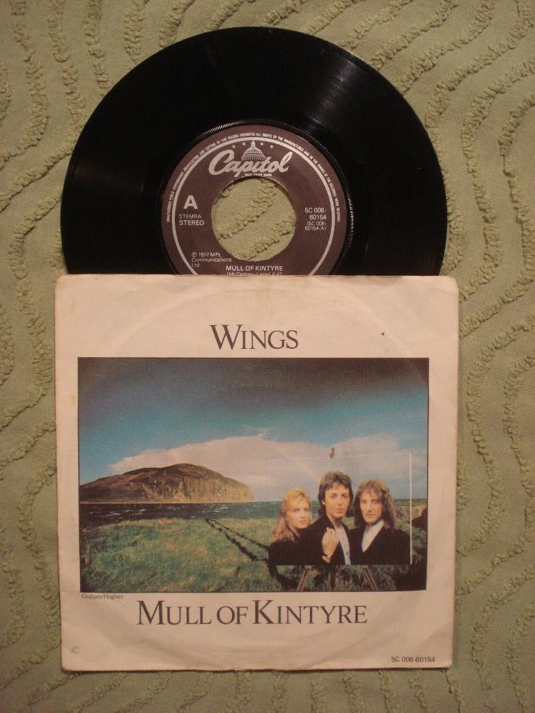 Paul McCartney & Wings 7" Single: ‘Mull of Kintyre’ (NL), 7 inch, Single, Ophalen of Verzenden, Zo goed als nieuw