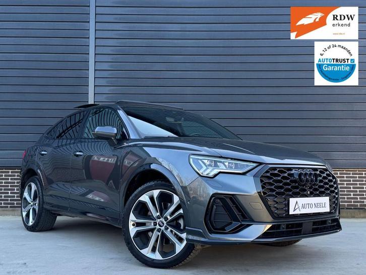 Audi Q3 Sportback 45 TFSIe S Line PANO, Leder, B&O, Elektr s, Auto's, Audi, Bedrijf, Te koop, Q3, 360° camera, ABS, Achteruitrijcamera