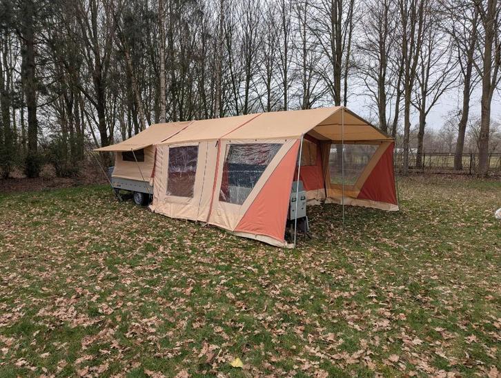 Cabanon Malawi vouwwagen uit 2011, Caravans en Kamperen, Vouwwagens, Cabanon, tot en met 2, Meerkleurig, Aanwezig, Ophalen