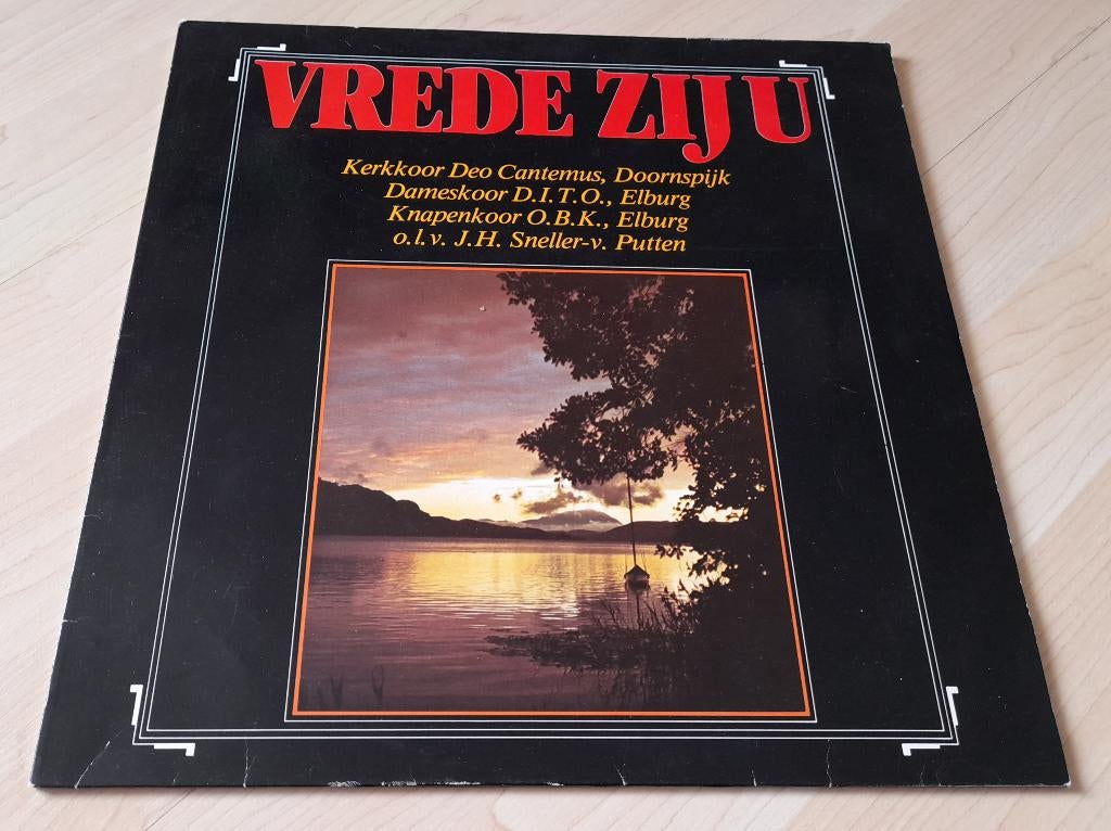 LP VREDE ZIJ U KERKKOOR DEO CANTEMUS DOORNSPIJK DAMESKOOR, Cd's en Dvd's, Ophalen of Verzenden, Gebruikt, Overige formaten