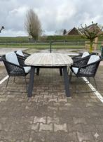 4SO tuinset Mila + Derby tafel, Tuin en Terras, Ophalen, Zo goed als nieuw, Wicker