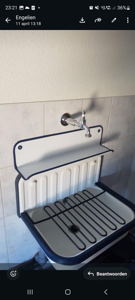 Witte wasbak compleet met sifon en stop rekje en schapje, Ophalen, 50 tot 100 cm, Zo goed als nieuw, Minder dan 100 cm