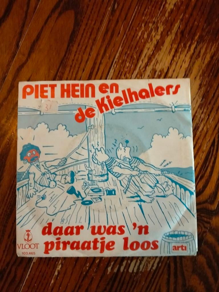 Piet hein en de kielhalers, Ophalen of Verzenden, Zo goed als nieuw, Overige formaten, Levenslied of Smartlap