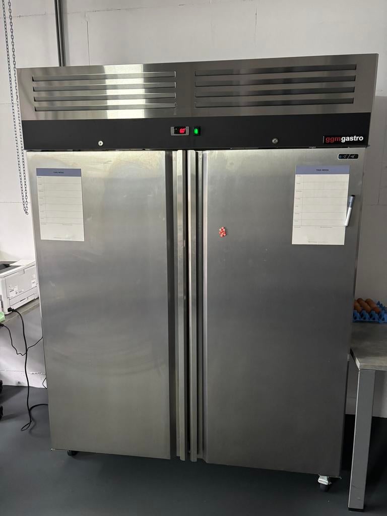 RVS horeca koelkast, Ophalen, Zonder vriesvak, 200 liter of meer, 60 cm of meer