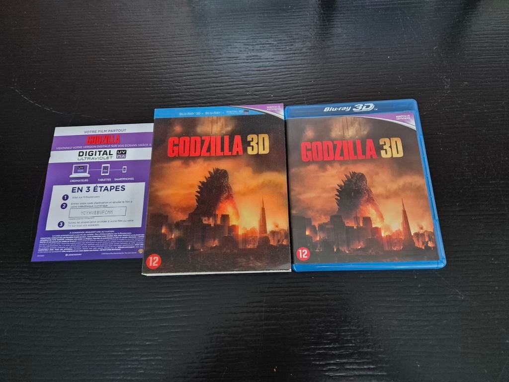 Godzilla 3D Blu-ray - Actie/Sciencefiction Film, Ophalen of Verzenden, Zo goed als nieuw, Science Fiction en Fantasy