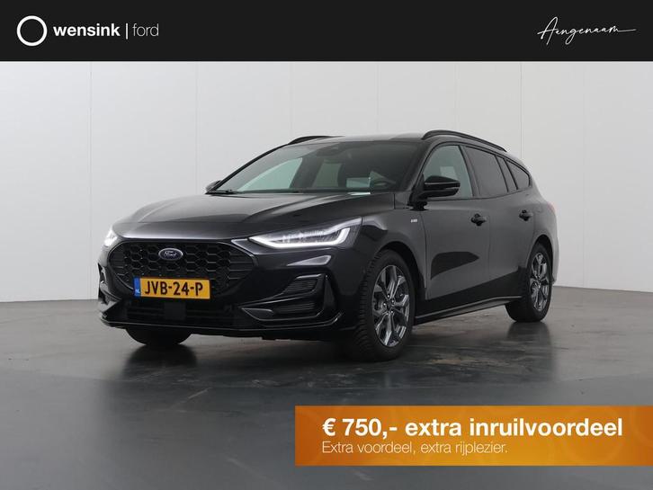Ford Focus Wagon 1.0 EcoBoost ST Line X | Elekt. Wegklapbare, Auto's, Ford, Bedrijf, Te koop, Focus, ABS, Achteruitrijcamera, Adaptive Cruise Control