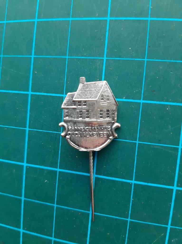 speldje, Pannenkoekenhuis Oud Valkenveen., Ophalen of Verzenden, Gebruikt, Overige onderwerpen, Speldje of Pin