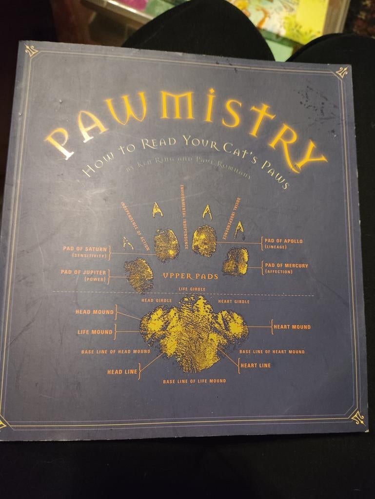 Pawmistry: Lees de poten van je kat!, Achtergrond en Informatie, Astrologie, Ophalen of Verzenden, Zo goed als nieuw