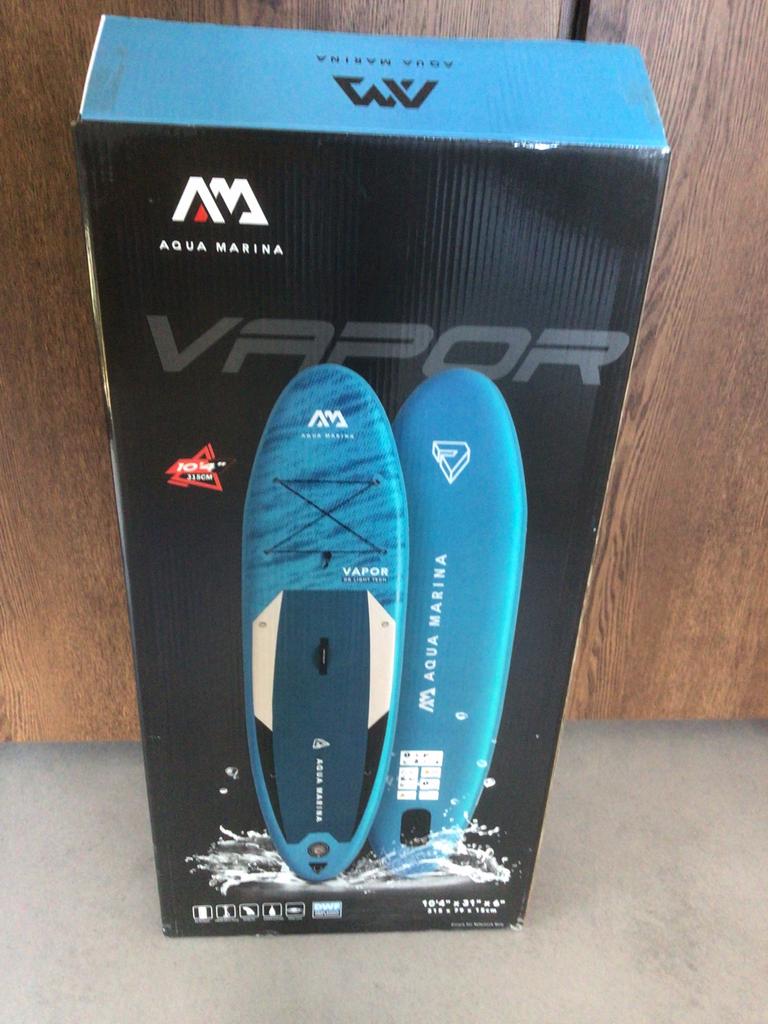 AQUA MARINA VAPOR supplank inclusief kajakzitje z.g.a.n., Ophalen, Zo goed als nieuw, SUP-boards