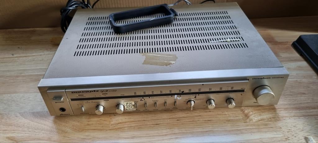 Marantz  JR 1100 vintage stereophonic receiver/ versterker, Audio, Tv en Foto, Versterkers en Receivers, Ophalen of Verzenden