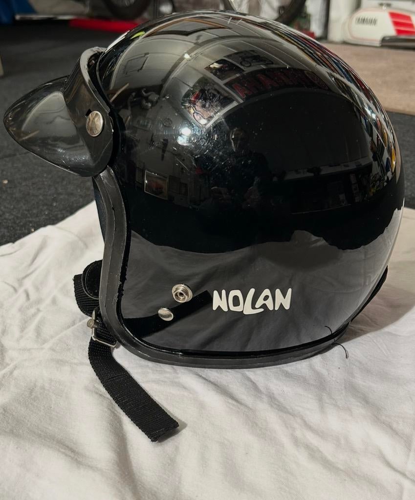 Brommerhelm Nolan, Fietsen en Brommers, Brommerhelmen, Ophalen of Verzenden, Zo goed als nieuw