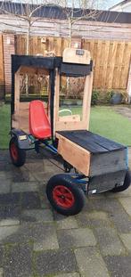 Unieke omgebouwde skelter - Handgemaakt speelplezier!, Ophalen of Verzenden, Gebruikt, Overige merken