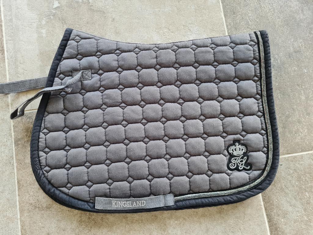 Mooi grijs Kingsland dekje, Dieren en Toebehoren, Katoen, Overige merken, Cob (M), Ophalen of Verzenden