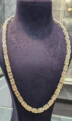 Massiefe Koningsketting zilver 65cm