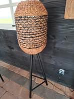 Mooie staande lamp met rieten kap, Ophalen of Verzenden, 150 tot 200 cm