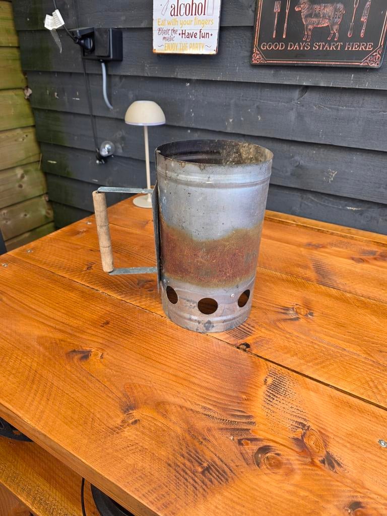 BBQ Kolenstarter - Gratis!, Ophalen, Gebruikt, Onbekend