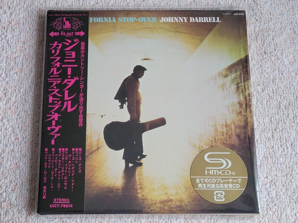 JOHNNY DARRELL - California Stop Over CD (ROCK) ZGAN  SHM-CD, Ophalen of Verzenden, Zo goed als nieuw, Poprock