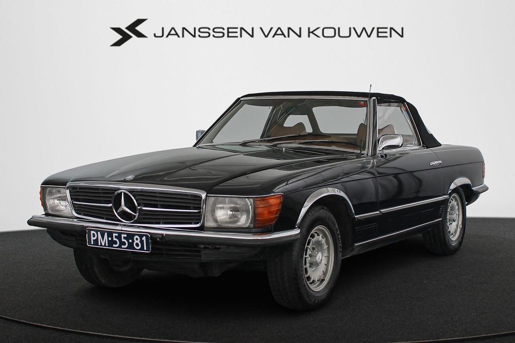 Mercedes-Benz SL-klasse 350 SL roadster / Automaat / Radio, Auto's, Mercedes-Benz, Automaat, Gebruikt, Cabriolet, Zwart