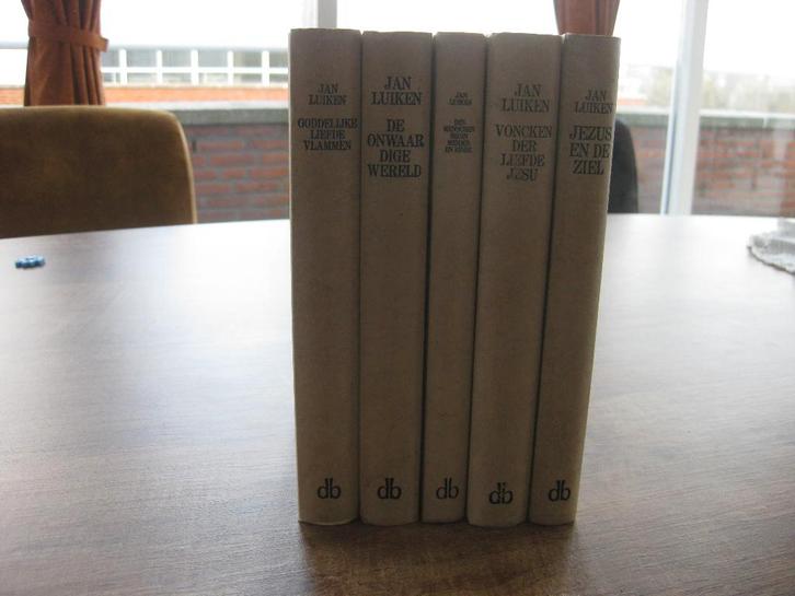 5 boeken van Jan Luiken, Boeken, Godsdienst en Theologie, Zo goed als nieuw, Christendom | Protestants, Ophalen of Verzenden